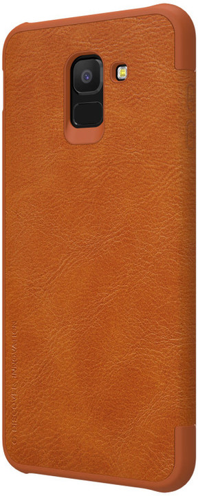 Nillkin Qin Book Pouzdro pro Samsung J600 Galaxy J6, hnědý_423194136