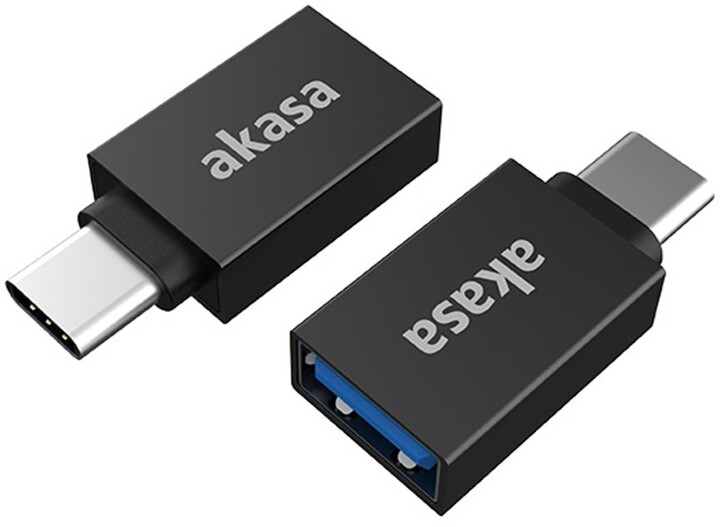 Akasa adaptér USB3.1 Gen2 - USB-C (F/M), 2ks v balení_101962400