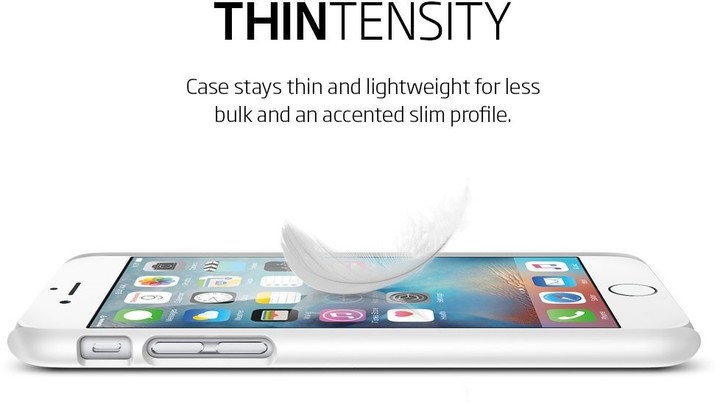Spigen Thin Fit ochranný kryt pro iPhone 6/6s, white_56291883