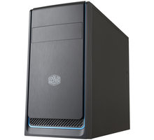 Cooler Master MasterBox E300L, černá, modrý rámeček_170498120