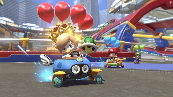 Mario Kart 8 Deluxe (SWITCH) + Joy-Con Wheel Pair_202967897
