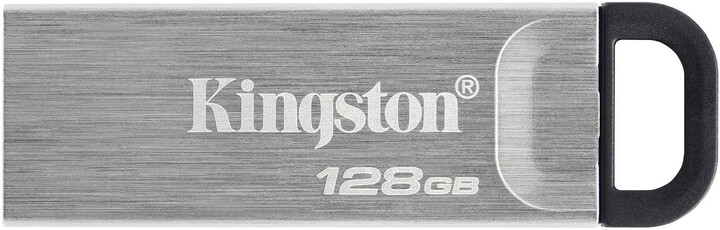 Kingston DataTraveler Kyson, - 128GB, stříbrná_107062077