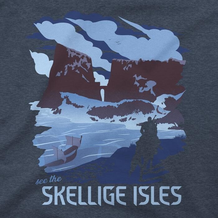 Tričko The Witcher - See the Skellige Isles (US S / EU M)_1170366350