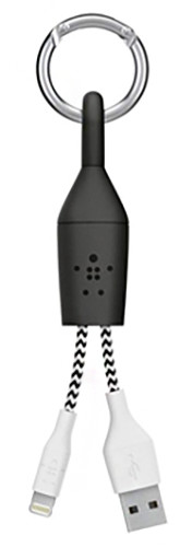 Belkin Clip USB - Lightning konektor, černá_1904346617