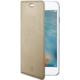 CELLY Air ultra tenké pouzdro typu kniha pro Apple iPhone 7 Plus, PU kůže, zlaté