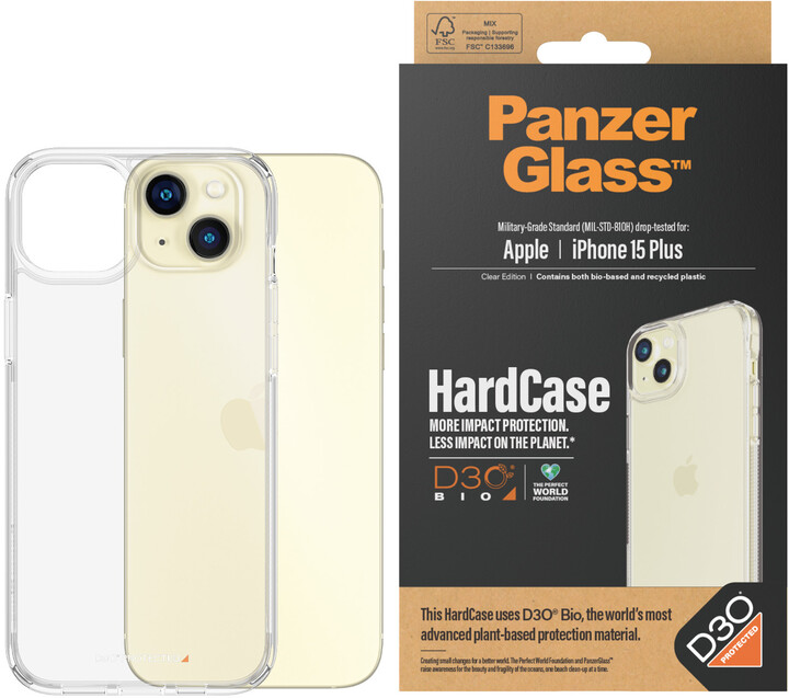 PanzerGlass ochranný kryt HardCase D3O pro Apple iPhone 15 Plus_69285411