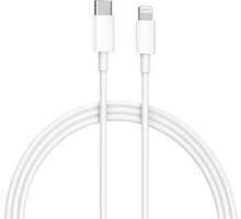 Xiaomi kabel USB-C - Lightning, 1m, bílá 28974