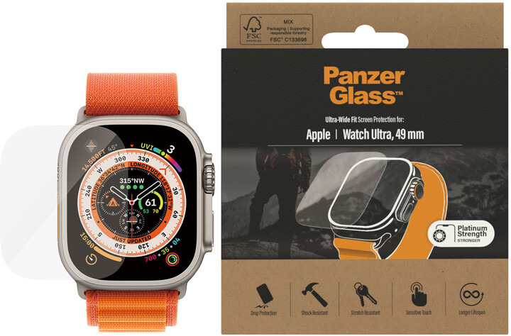 PanzerGlass ochranné sklo pro Apple Watch Ultra / Ultra 2 49mm_1443816128