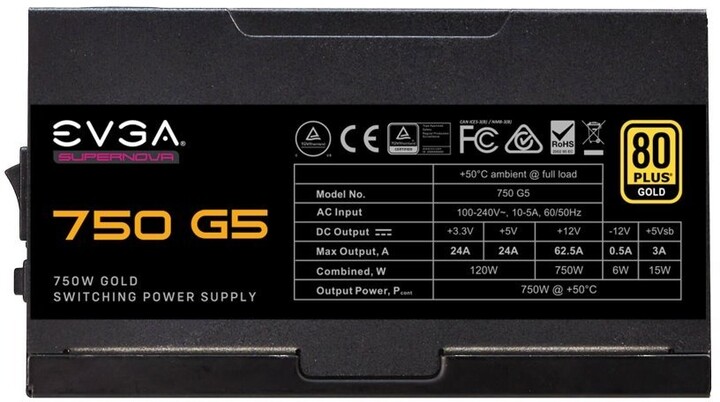 EVGA SuperNOVA 750 G5 - 750W_1788917270