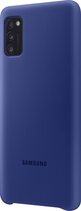 Samsung silikonový kryt pro Galaxy A41, modrá_1032381413