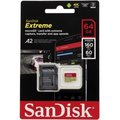 SanDisk Micro SDXC Extreme 64GB 160MB/s A2 UHS-I U3 V30 + SD adaptér_1344796669