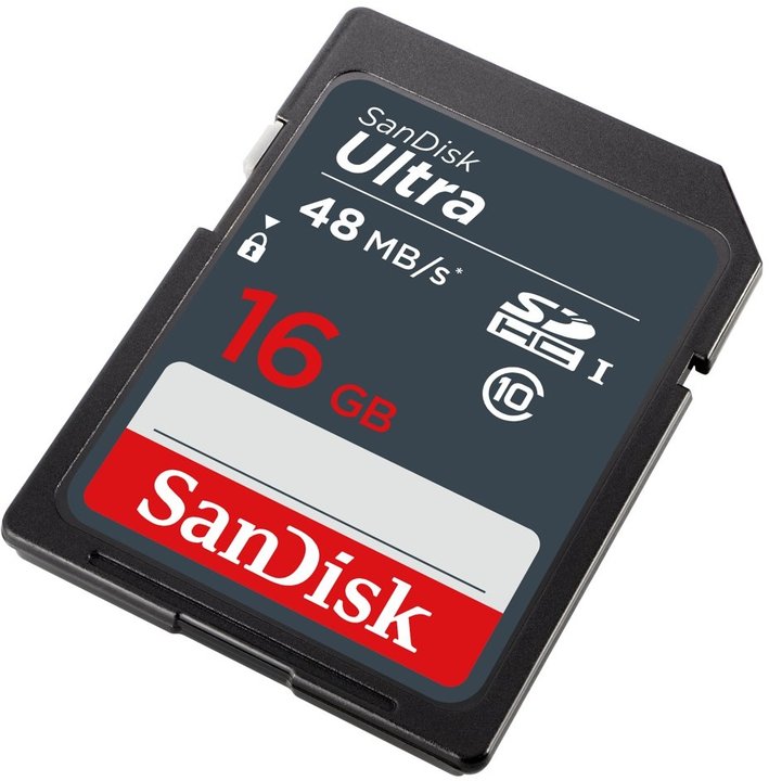 SanDisk SDHC Ultra 16GB 48MB/s UHS-I_377999204