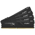 HyperX Fury Black 32GB (4x8GB) DDR4 3200 CL16, black
