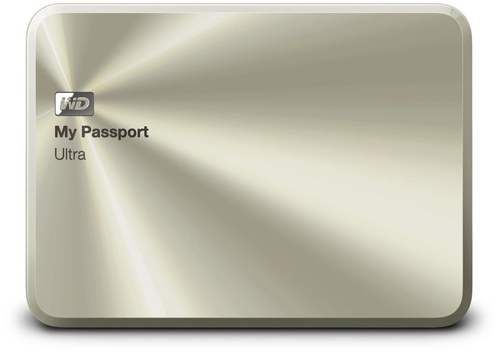 WD My Passport Ultra Metal - 1TB, zlatá_1651830981