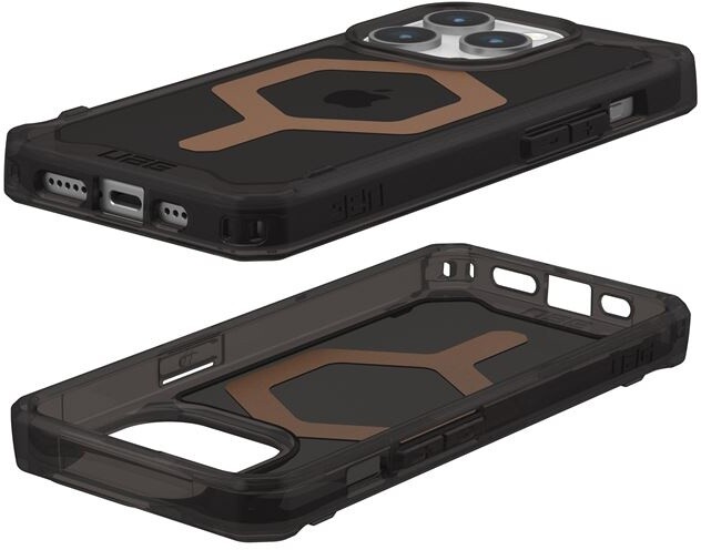 UAG ochranný kryt Plyo MagSafe pro Apple iPhone 15 Pro, černá/bronzová_311500948