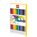 Pero LEGO, mix barev, gelové, 12ks