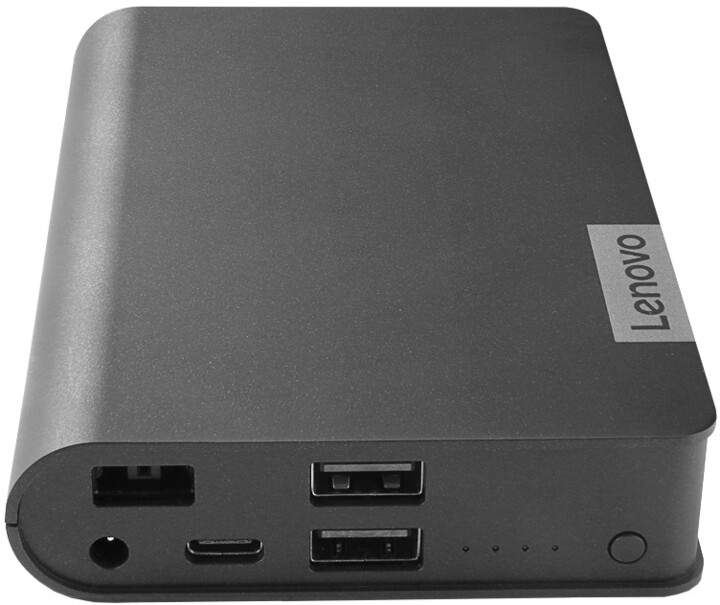 Lenovo Powerbanka pro notebook, USB-C, 14000 mAh, černá_1804726769