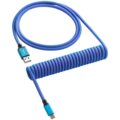 CableMod Classic Coiled Cable, USB-C/USB-A, 1,5m, Galaxy Blue_367242008