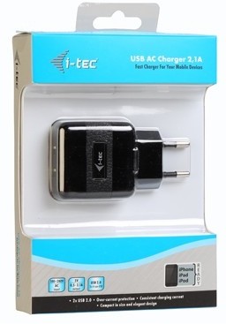 i-tec USB AC Charger 2,1A (iPAD ready)_827270377