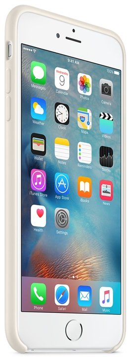 Apple iPhone 6s Plus Silicone Case, Antique bílá_2090930450