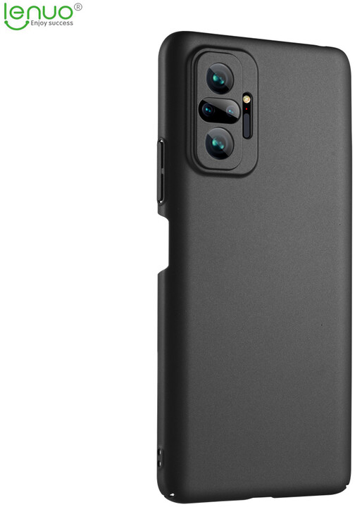 Lenuo Leshield zadní kryt pro Xiaomi Redmi Note 10 Pro, černá_985427093