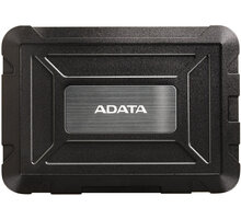 ADATA ED600 externí box, 2,5" - USB 3.1, černá AED600-U31-CBK