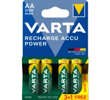 VARTA nabíjecí baterie Power AA 2100 mAh, 3+1ks_921847092