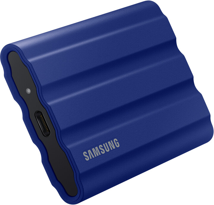 Samsung T7 Shield, 1TB, modrá