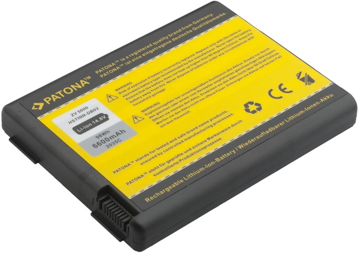Patona baterie pro HP PAVILION zx5000 6600mAh Li-Ion 14,8V_1738527751