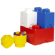 Úložný box LEGO, multi-pack, 4ks, barevné