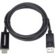 PremiumCord DisplayPort 1.2 na HDMI 2.0 kabel pro rozlišení 4Kx2K@60Hz, 1m_2146803458