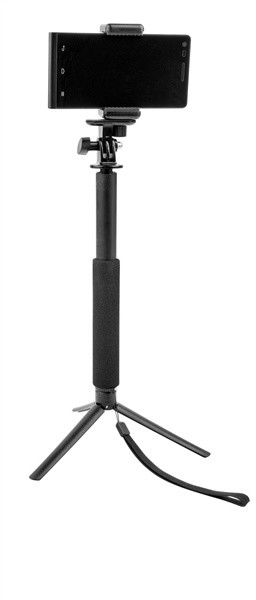 GoGEN 5 Selfie tyč teleskopická, bluetooth, černá
