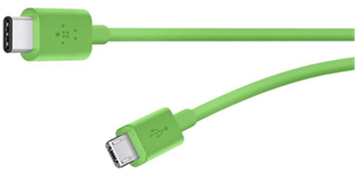 Belkin USB 2.0 USB-C to Micro B, 1,8m, zelený_1460143761