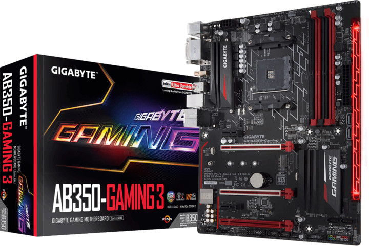 GIGABYTE GA-AB350-Gaming 3 - AMD B350_1846202911