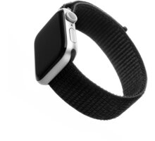 FIXED nylonový řemínek pro Apple Watch, 42/44mm, černá