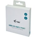 i-tec USB 3.0 Metal 3 port HUB Gigabit Ethernet 1x USB 3.0 na RJ-45 3x USB 3.0_26857126