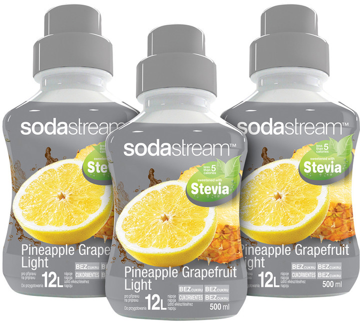 SodaStream Sirup Stevia ananas-grep light 500ml 2+1_983492909