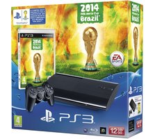 PlayStation 3 - 12GB + FIFA World Cup 2014_1588867678