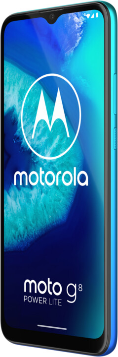 Motorola Moto G8 Power Lite, 4GB/64GB, Arctic Blue_1487577158