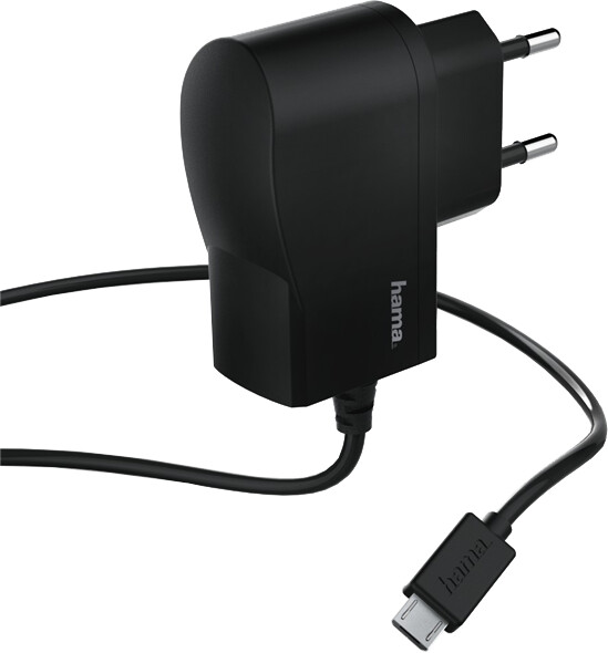 Hama síťová nabíječka s kabelem, micro USB, 1 A