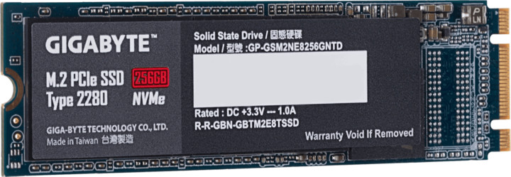 GIGABYTE SSD, M.2 - 256GB_699403587