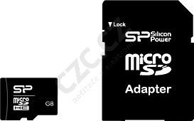 Silicon Power Micro SDHC 4GB Class 10 + adaptér_874404455