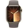 Apple Watch Series 9, Cellular, 41mm, Gold Stainless Steel, Clay Sport Band - S/M_1754628801