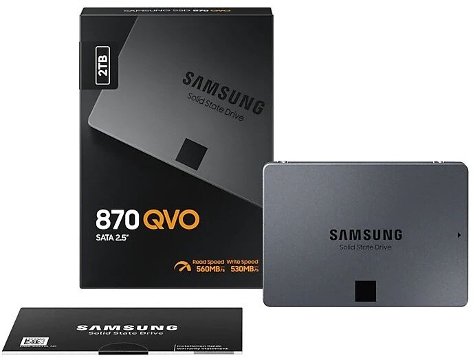 Samsung 870 QVO, 2.5" - 2TB