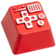 ZOMOPLUS Retro Gamepad I, MX stem, červená