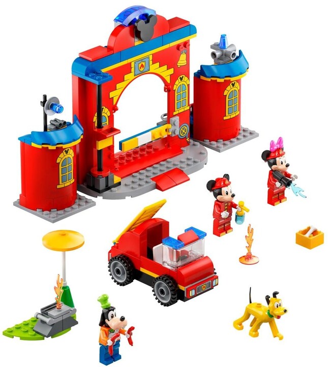 LEGO® Mickey and Friends 10776 Hasičská stanice a auto Mickeyho a přátel_1757168576
