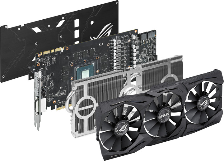 ASUS GeForce ROG STRIX GAMING GTX1080 DirectCU III, 8GB GDDR5X_324140849