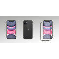 EPICO glass case pro iPhone 11, transparentní/černá_1723434441