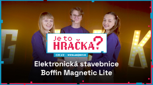 Je to hračka? | Elektronická stavebnice Boffin Magnetic Lite