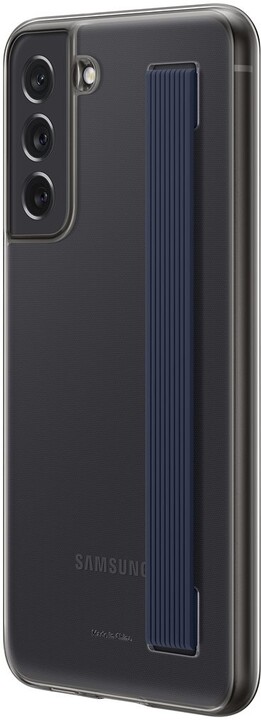 Samsung poloprůhledný zadní kryt s poutkem pro Galaxy S21 FE, šedá_1615952715